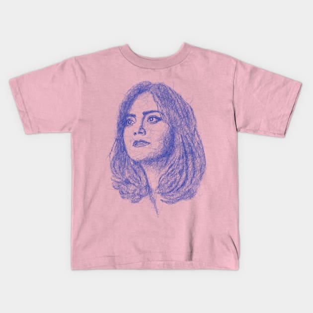 CLARA OSWIN OSWALD Kids T-Shirt by KARMADESIGNER T-SHIRT SHOP